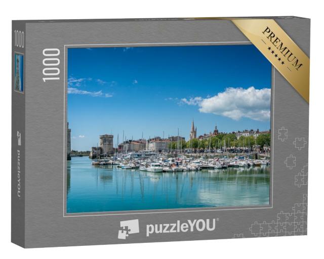 Puzzle de 1000 pièces « Vieux port de La Rochelle, Nouvelle Aquitaine, France. journée ensoleillée »
