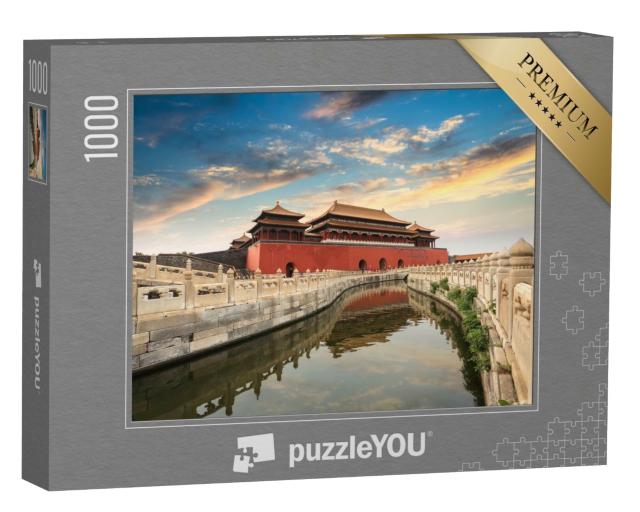 Puzzle de 1000 pièces « La Cité interdite de Pékin par temps nuageux »