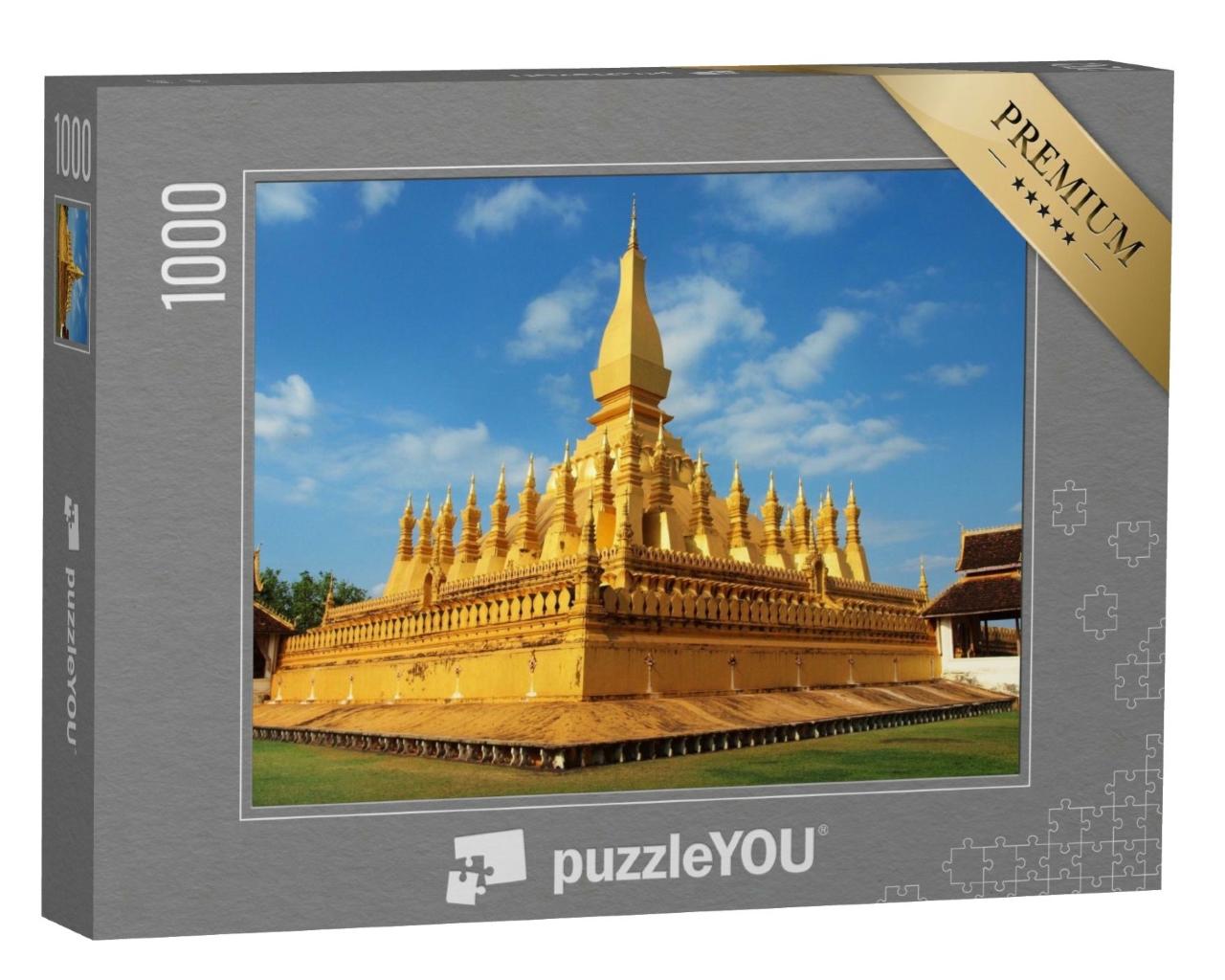 Puzzle de 1000 pièces « Temple Pha That Luang à Vientiane, Laos »