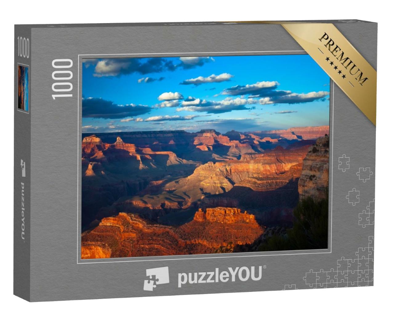 Puzzle de 1000 pièces « Le Grand Canyon au coucher du soleil »
