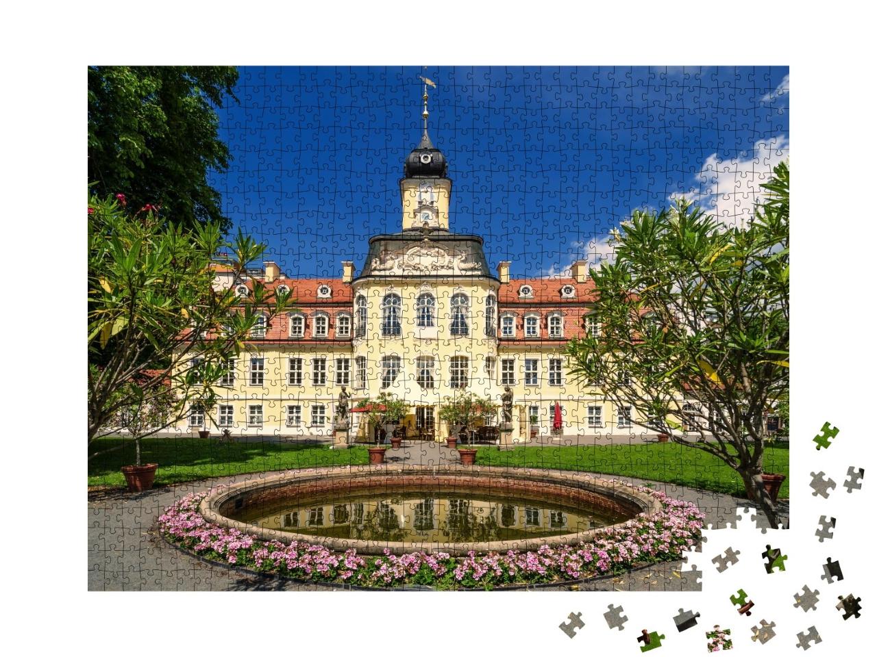 Puzzle de 1000 pièces « Schloss Gohlis, un bâtiment historique, Leipzig, Allemagne »