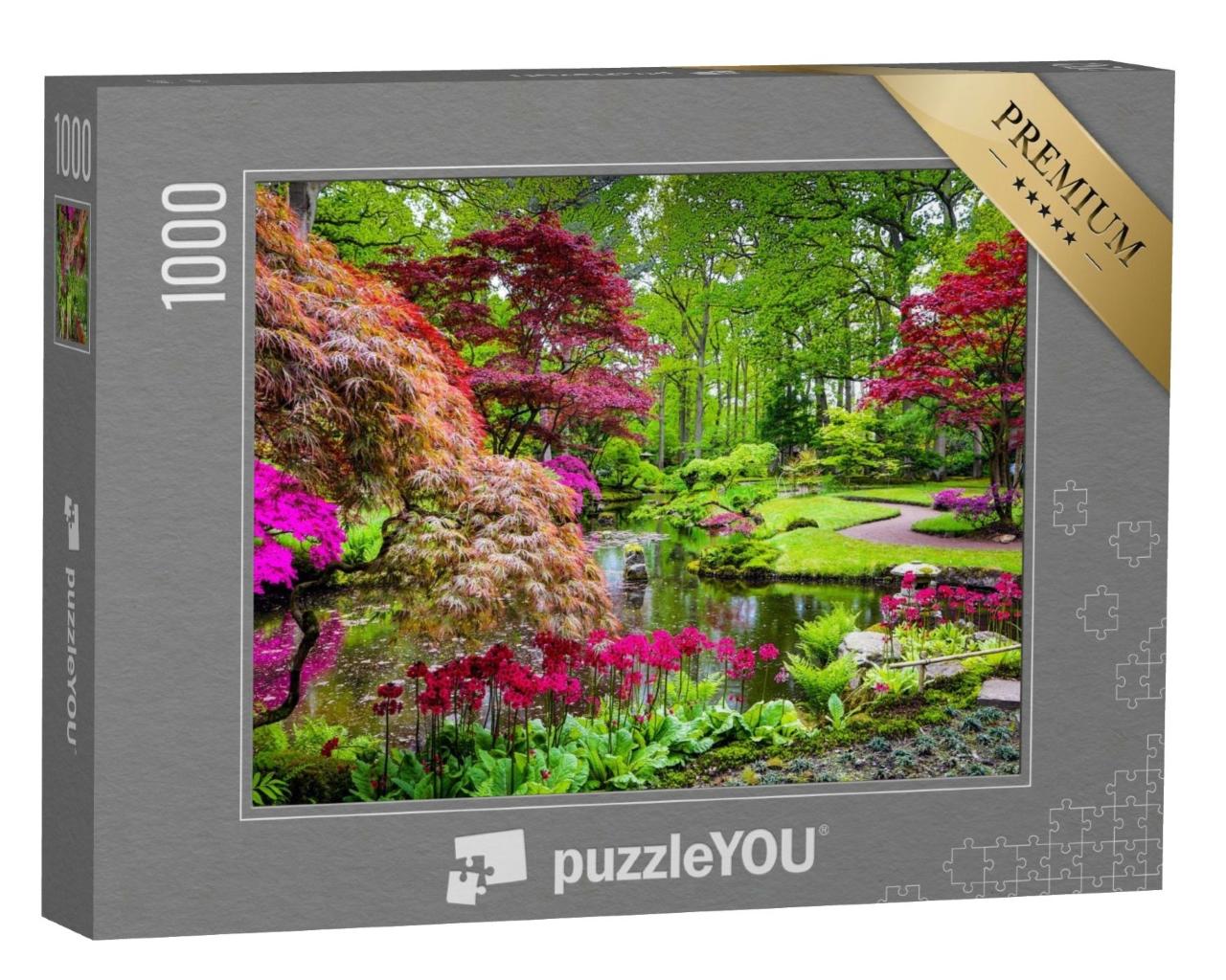 Puzzle de 1000 pièces « Jardin japonais traditionnel à La Haye »
