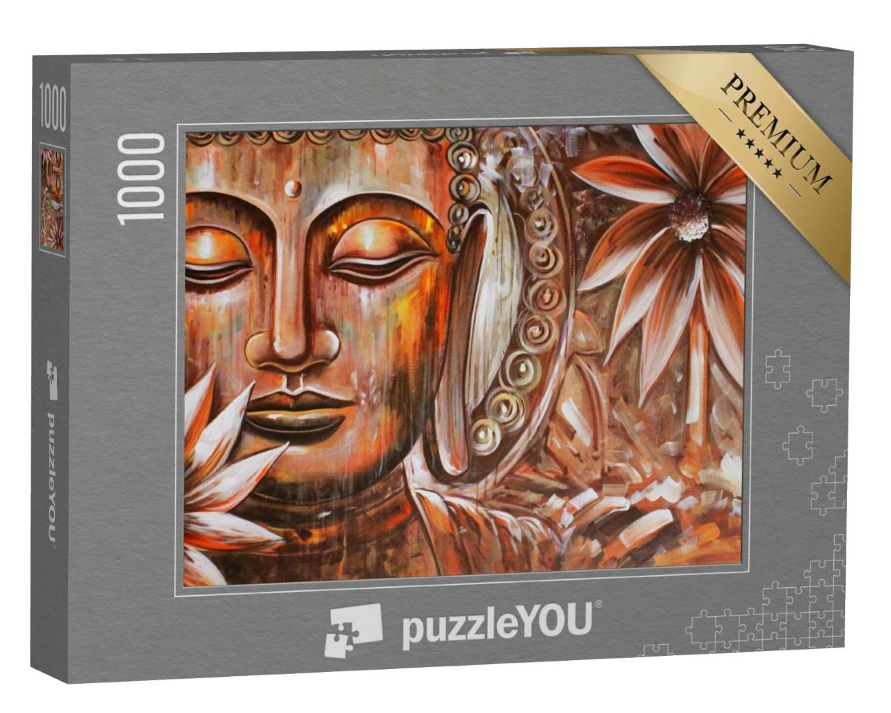 Puzzle de 1000 pièces « Bouddha en méditation »