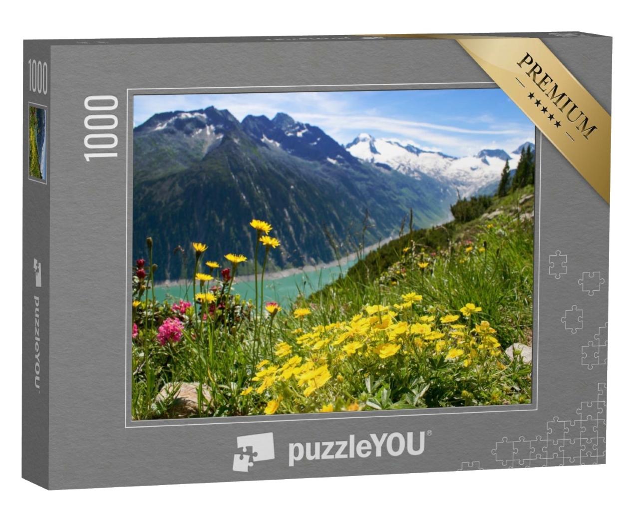 Puzzle de 1000 pièces « Alpes de Zillertal, Autriche »