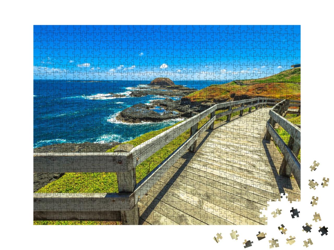 Puzzle de 1000 pièces « Grant Point, pointe ouest de Phillip Island, Victoria, Australie »