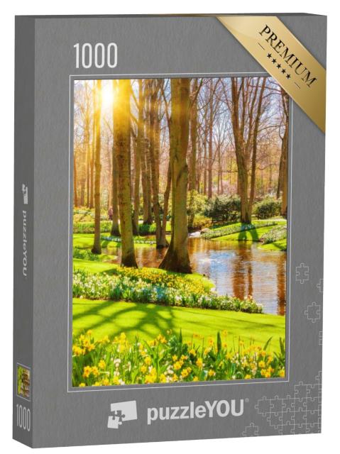 Puzzle de 1000 pièces « Magnifique forêt printanière »