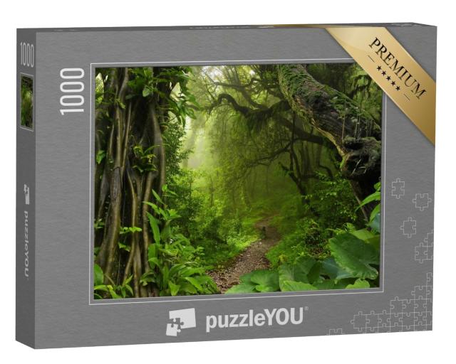 Puzzle de 1000 pièces « Jungle tropicale asiatique »