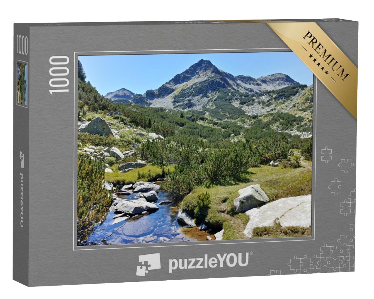 Puzzle de 1000 pièces « Paysage étonnant avec Maljowiza et Valyavishki Chukar, Bulgarie »