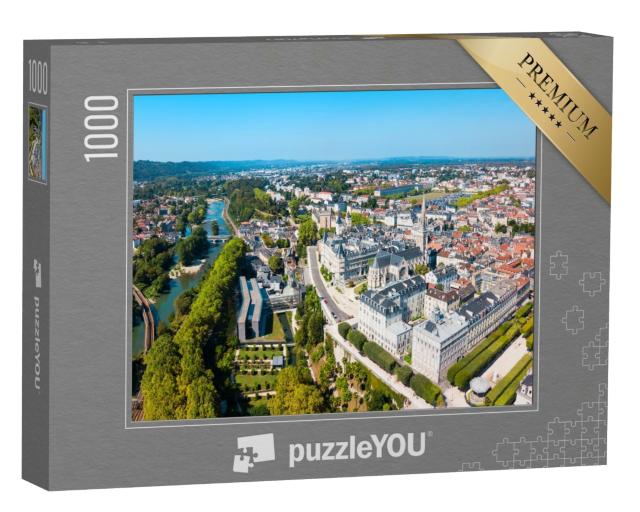 Puzzle de 1000 pièces « Pau - vue panoramique depuis les airs »