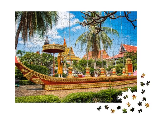 Puzzle de 1000 pièces « Temple à Siem Reap, Cambodge »