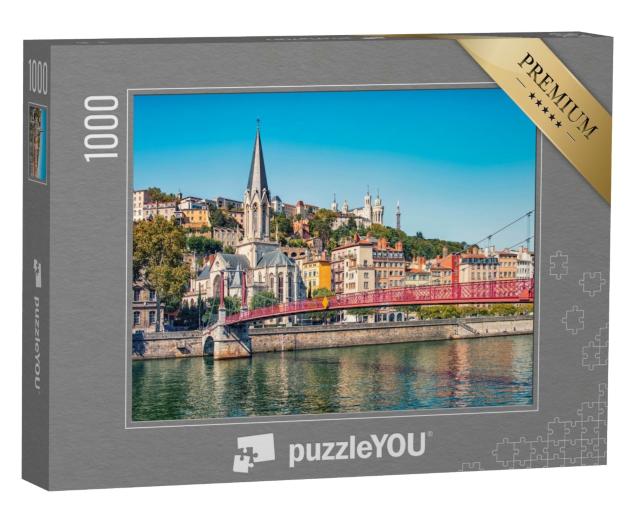 Puzzle de 1000 pièces « La ville de Lyon à la lumière du jour »