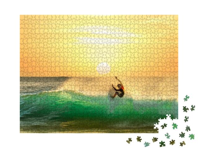 Puzzle de 1000 pièces « Le surf - un mode de vie »