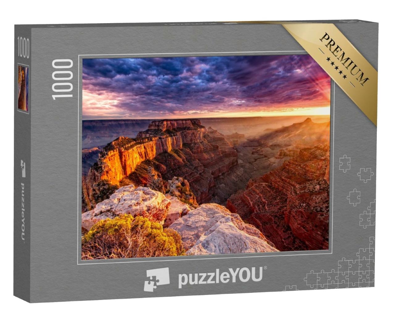Puzzle de 1000 pièces « North Rim Grand Canyon Cape Royal »