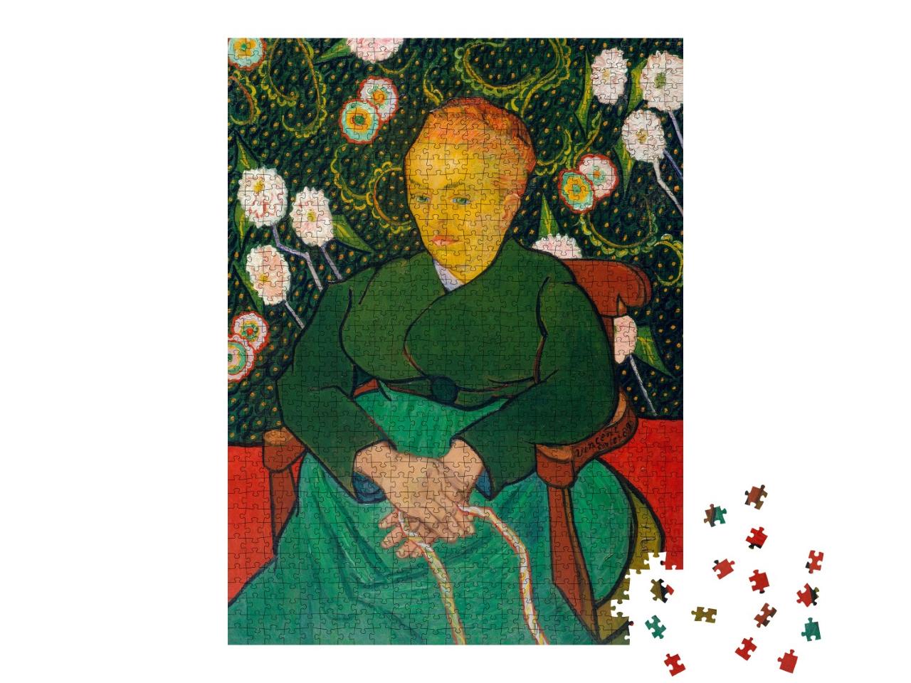 Puzzle de 1000 pièces « Vincent van Gogh - La Berceuse »