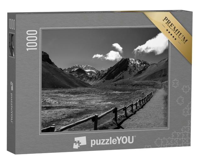Puzzle de 1000 pièces « Paysage du parc national de l'Aconcagua »