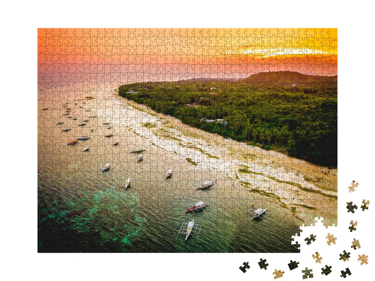Puzzle de 1000 pièces « Strand à Panglao, Philippines »
