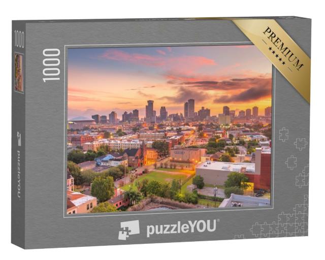Puzzle de 1000 pièces « Skyline de la Nouvelle-Orléans, Luisiana »