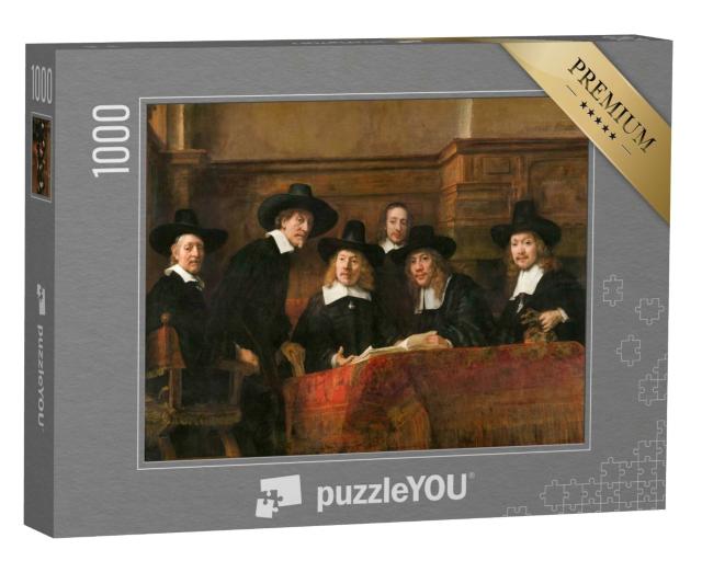 Puzzle de 1000 pièces « Rembrandt - "Les Syndics" »