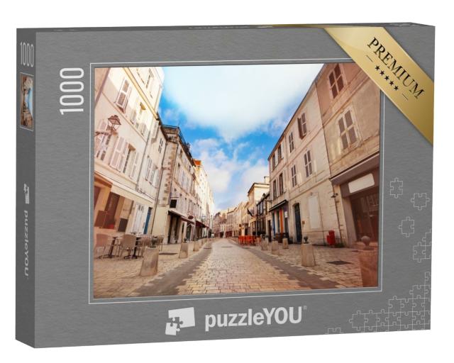 Puzzle de 1000 pièces « Rue - Rue St Jean du Perot à La Rochelle »