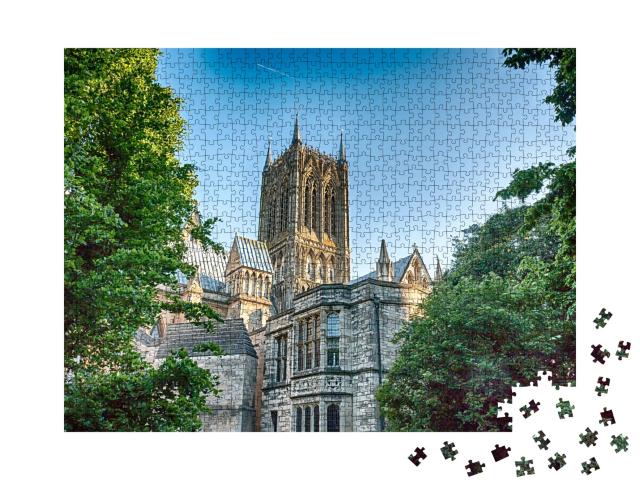 Puzzle de 1000 pièces « Cathédrale de la Bienheureuse Vierge Marie de Lincoln »