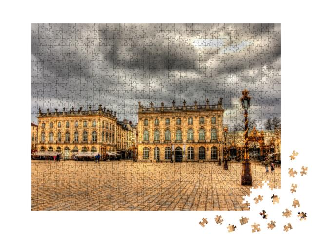 Puzzle de 1000 pièces « Place Stanislas, un site classé au patrimoine de l'UNESCO à Nancy, France »