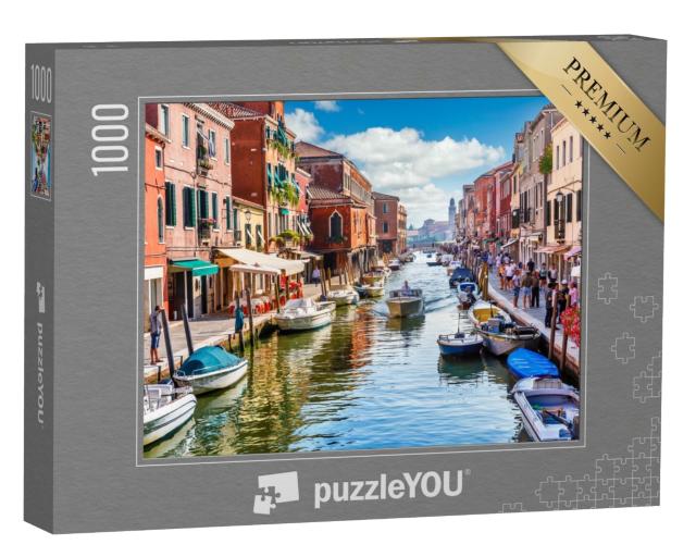 Puzzle de 1000 pièces « L'île pittoresque de Murano à Venise, Italie »