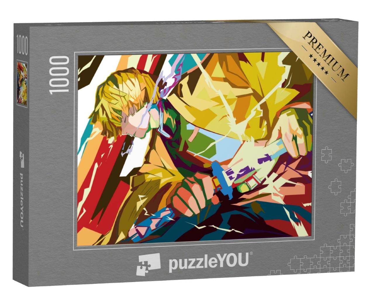 Puzzle de 1000 pièces « Anime pop-art kimetsu no yaiba »