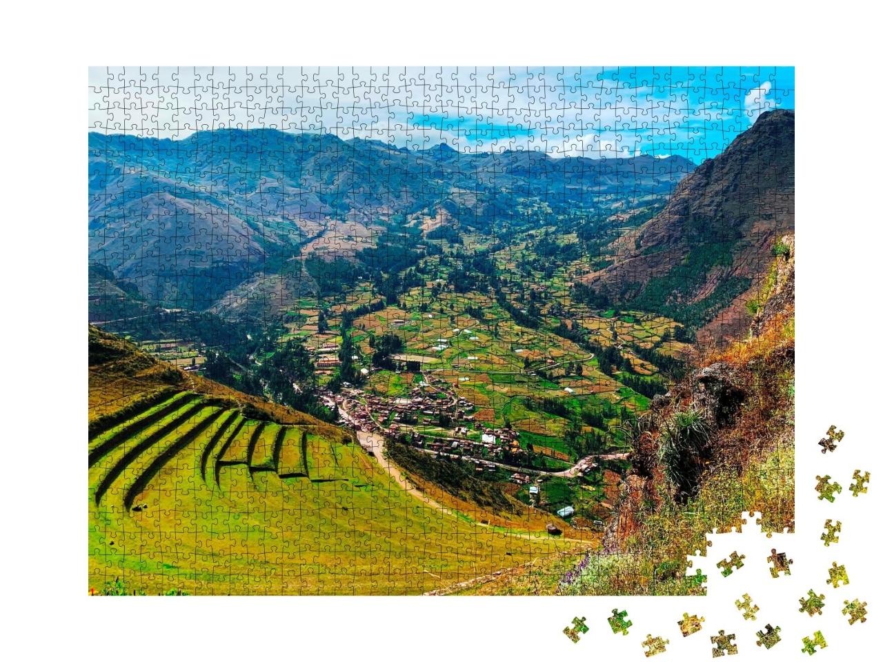 Puzzle de 1000 pièces « Vallée sacrée des Incas au Pérou »