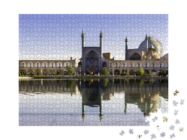 Puzzle de 1000 pièces « La somptueuse mosquée du Shah à Isphahan »