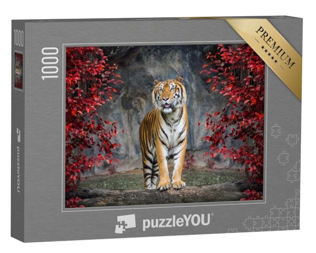 Puzzle de 1000 pièces « Portrait d'un tigre »