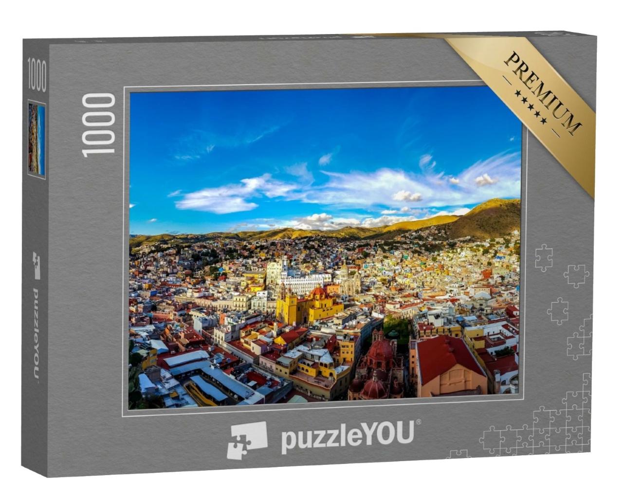 Puzzle de 1000 pièces « Le beau paysage de Guanajuato »