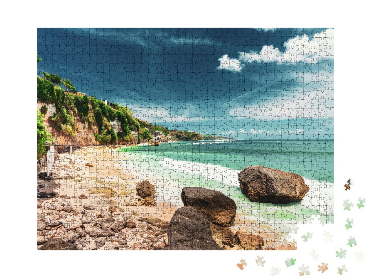 Puzzle de 1000 pièces « Côte impressionnante à Bali, Indonésie »