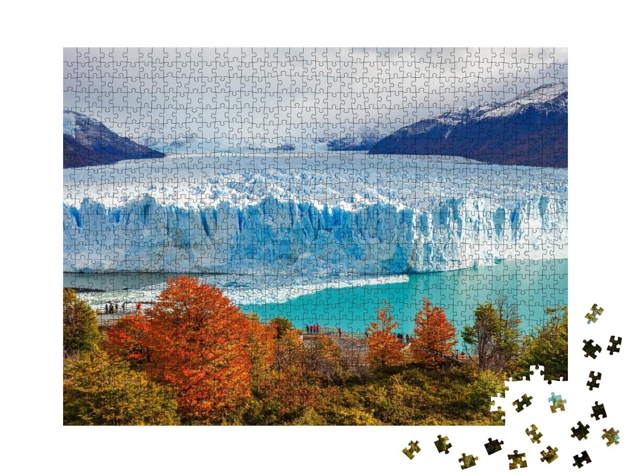 Puzzle de 1000 pièces « Le glacier Perito Moreno dans le parc national Los Glaciares, Santa Cruz, Argentine »