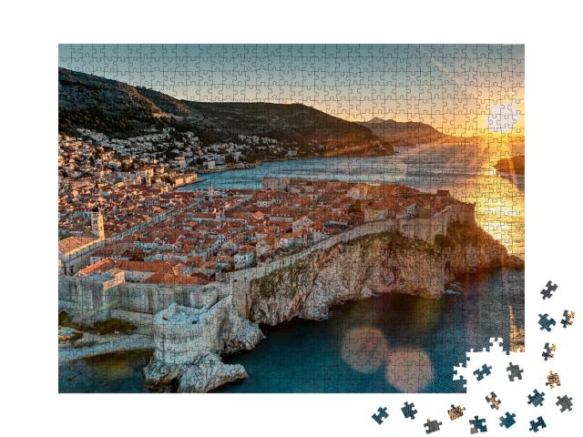 Puzzle de 1000 pièces « Croatie Dubrovnik »