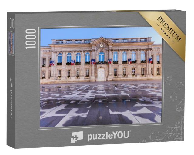 Puzzle de 1000 pièces « Hôtel de ville de Beauvais de nuit. Beauvais, Hauts-de-France, France. »