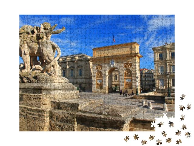 Puzzle de 1000 pièces « Montpellier en France »