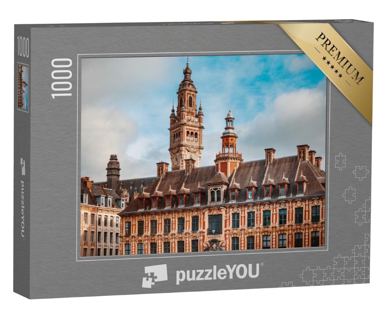 Puzzle de 1000 pièces « Bourse Renaissance à Lille, France »