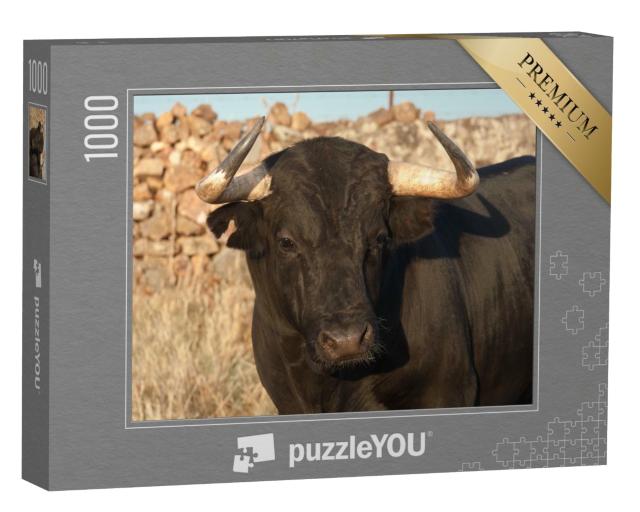 Puzzle de 1000 pièces « Un taureau de combat espagnol »