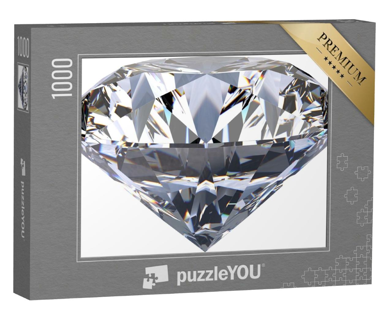 Puzzle de 1000 pièces « Grand diamant clair »