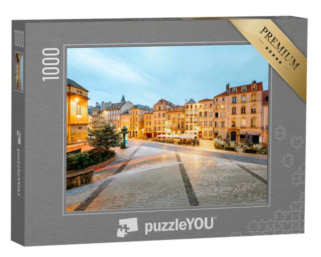 Puzzle de 1000 pièces « Centre de la vieille ville de Metz »
