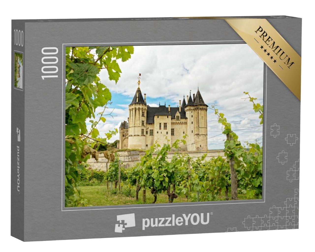 Puzzle de 1000 pièces « Château de Saumur, ancien château français de la Loire »