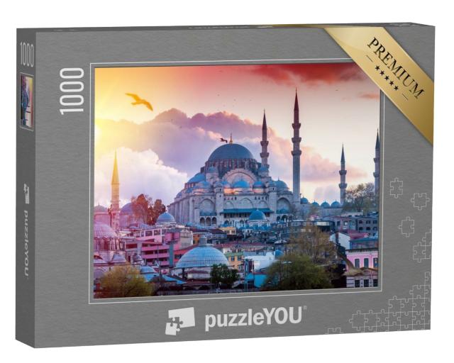 Puzzle de 1000 pièces « Istanbul, vue de la capitale turque »