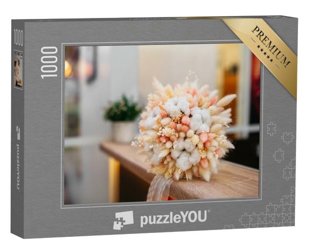 Puzzle de 1000 pièces « Fleurs séchées pastel »