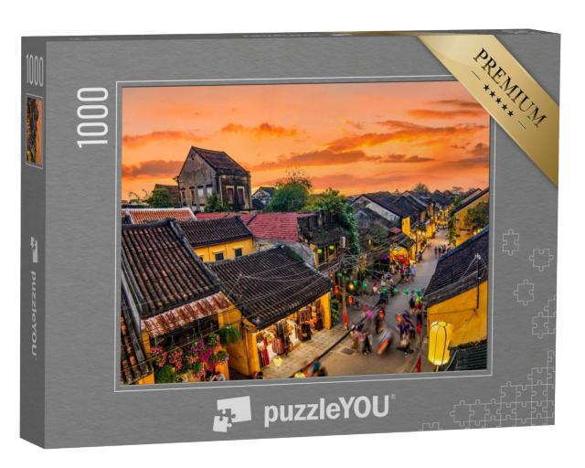 Puzzle de 1000 pièces « Vue sur Hoi An, l'ancienne ville du Vietnam »