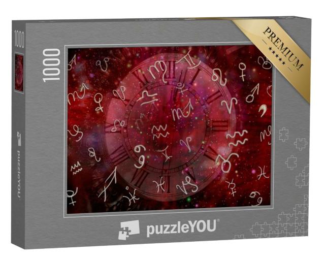 Puzzle de 1000 pièces « Mystique et signes du zodiaque »