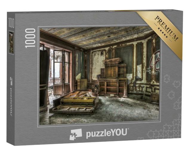 Puzzle de 1000 pièces « Piano détruit »