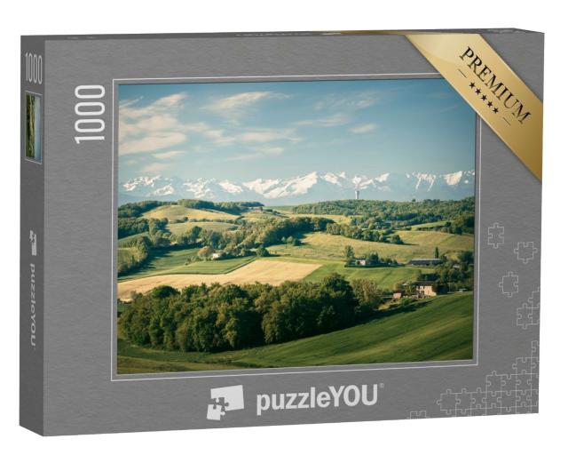 Puzzle de 1000 pièces « Le Gers dans le sud-ouest de la France »