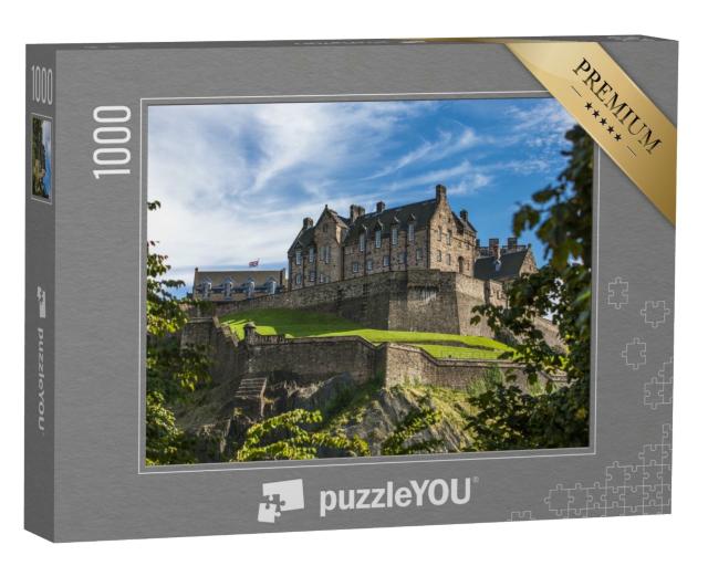 Puzzle de 1000 pièces « Vue sur le château d'Édimbourg »