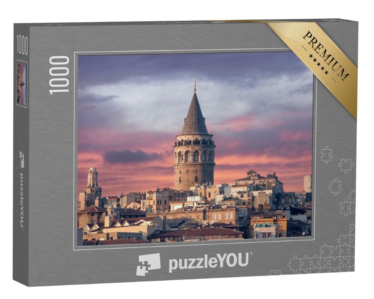 Puzzle de 1000 pièces « Tour de Galata à Istanbul »