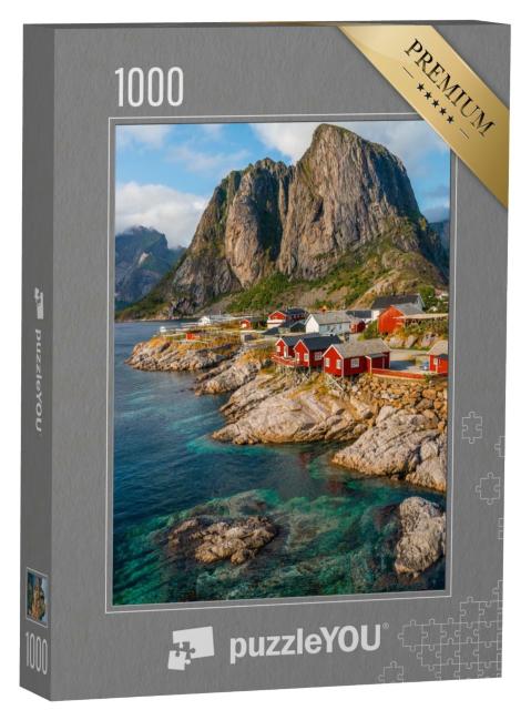 Puzzle de 1000 pièces « Photo prise à Hamnøy, Îles Lofoten, Norvège »